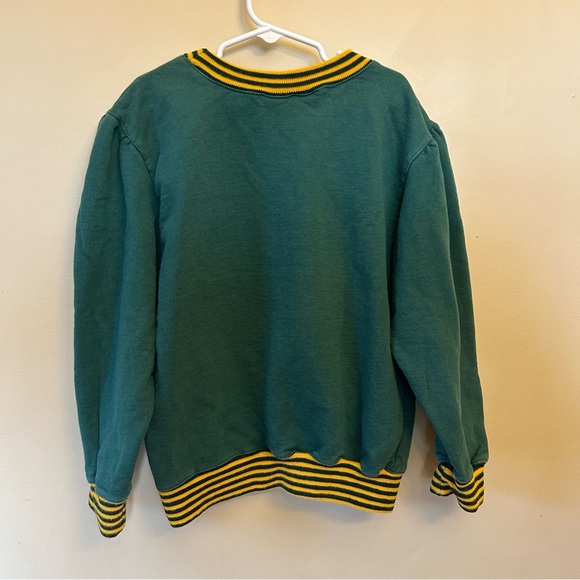 Vintage Boys Medium 10 - 12 Mighty Mac Green Bay Packers Pullover Sweatshirt 90s - Picture 5 of 10
